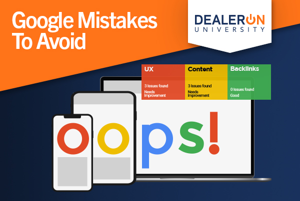 Google Mistakes to Avoid