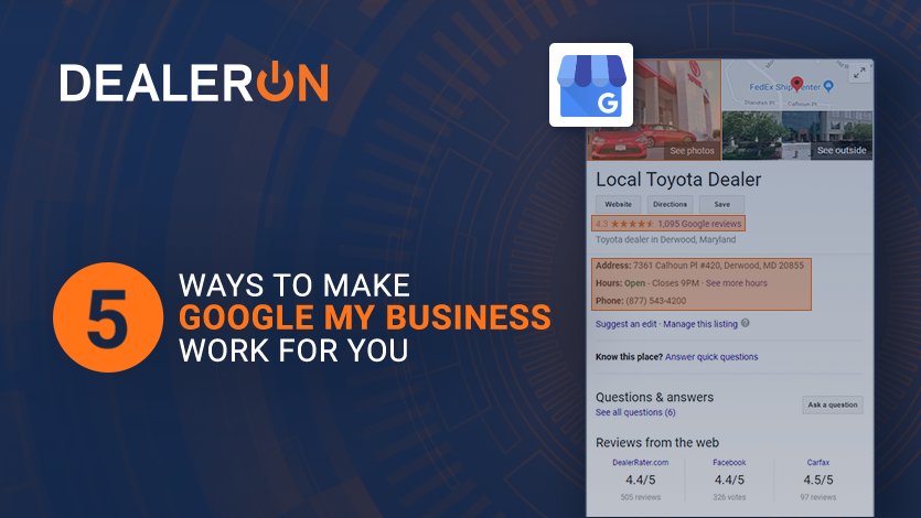 5 Ways to make Google My Businss Work For You