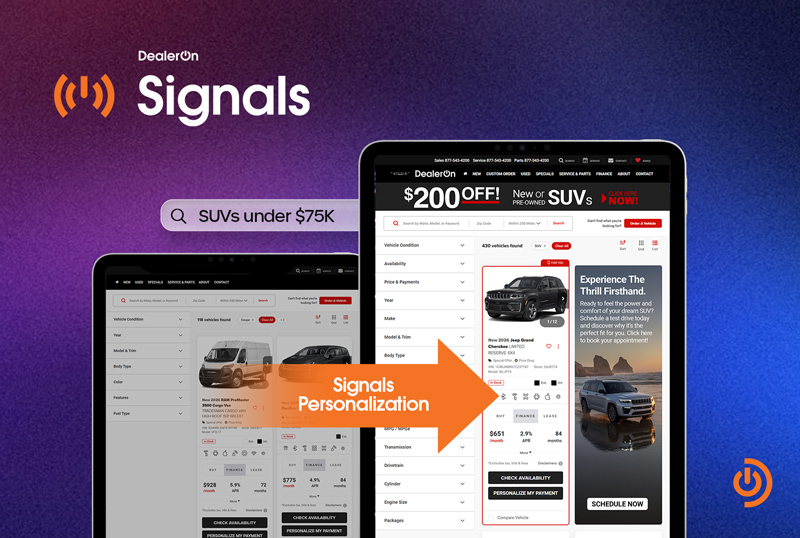 Signals Personalization