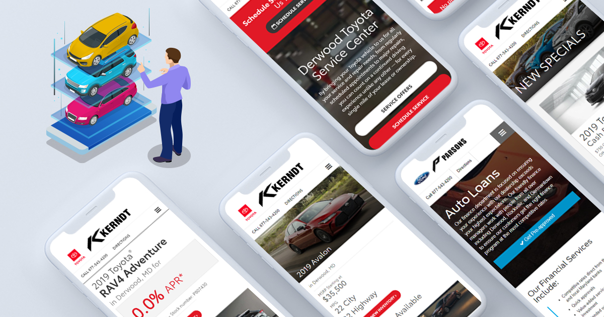 DealerOn Best Mobile Landing Pages