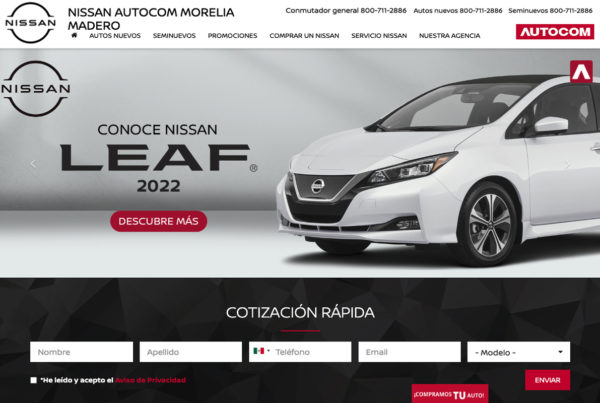 Nissan Morelia Madero