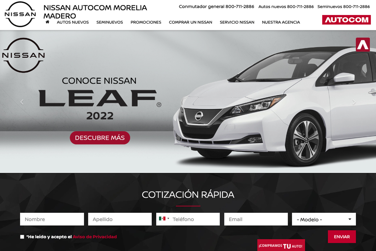 Nissan Morelia Madero