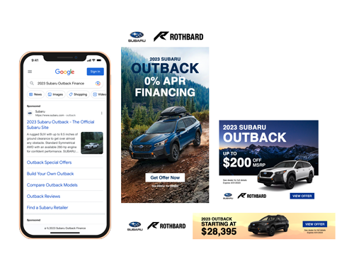 Subaru Banner Ads