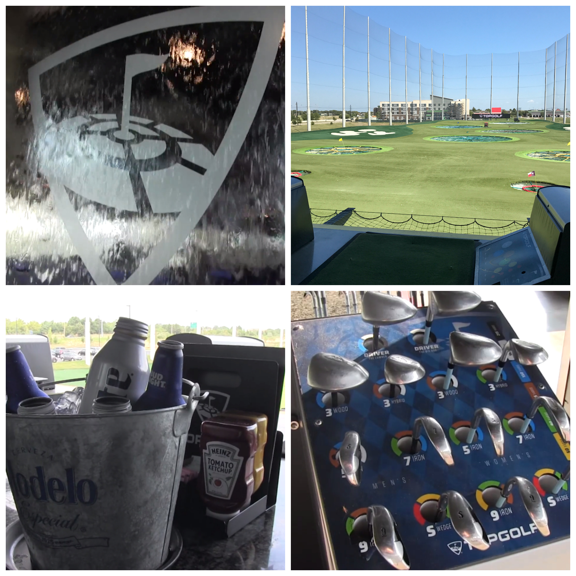 Topgolf Collage