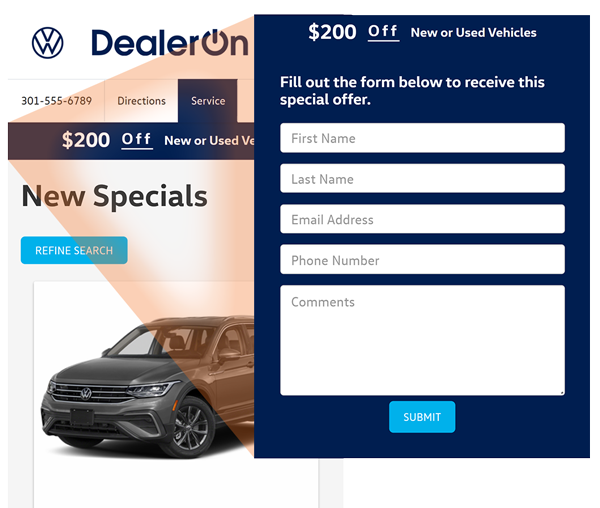 Volkswagen Lead Driver Coupons