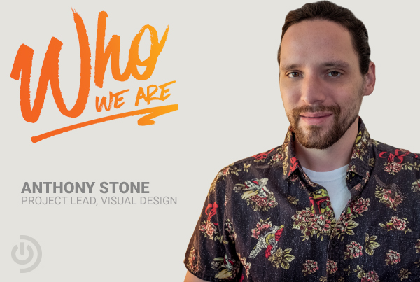 Anthony Stone, Lead Visual Designer