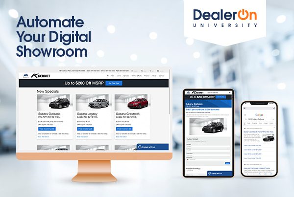 Automate Your Digital Showroom