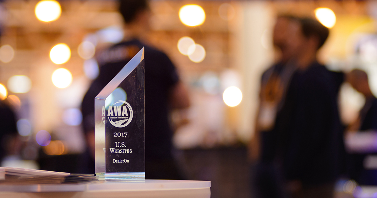 DealerOn Awarded 2017 AWA for Website Platform