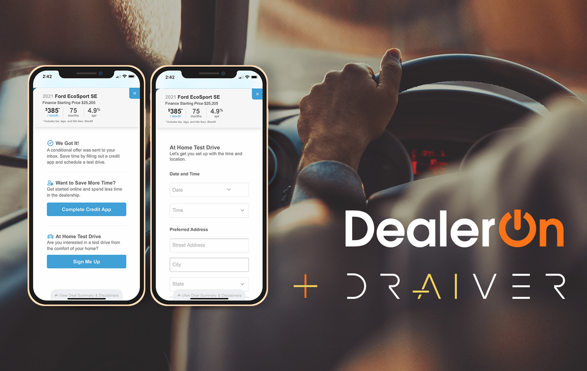 DealerOn Partners With Draiver