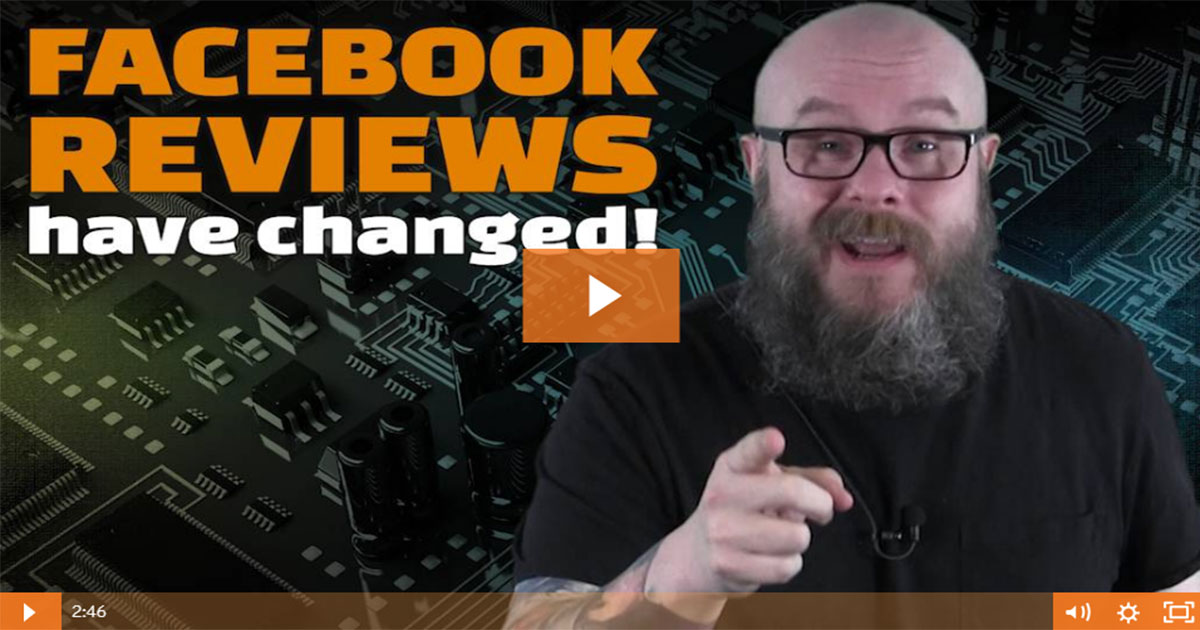 Facebook reviews have changed!