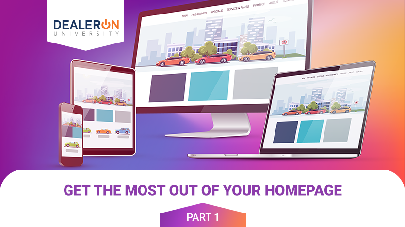 Get the Most Out of Your Homepage Part 1