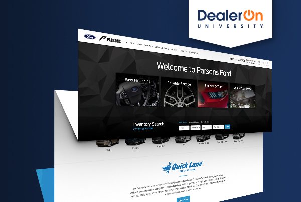 Above The Fold Content for Dealership Websites