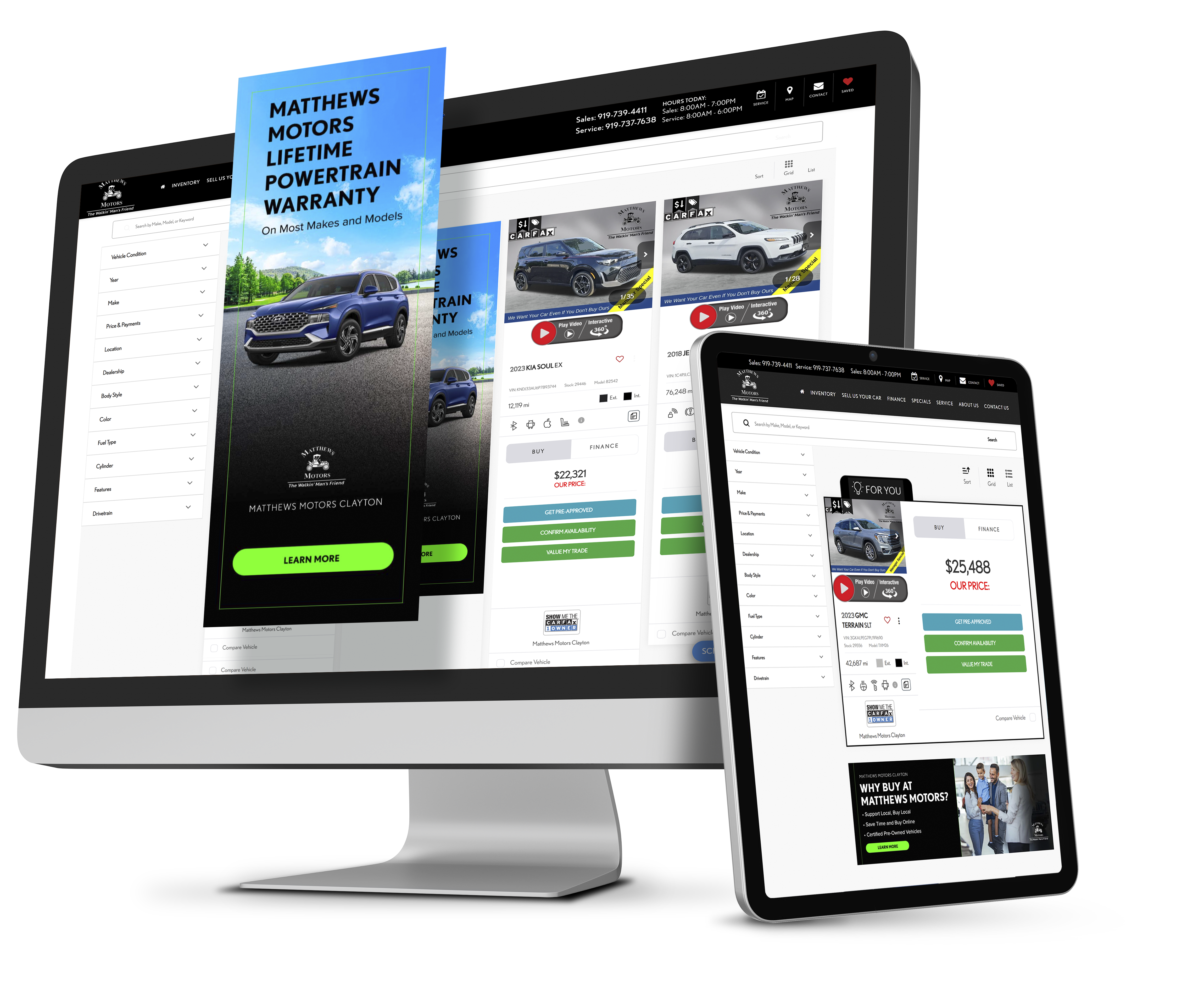Signals and Matthews Motors