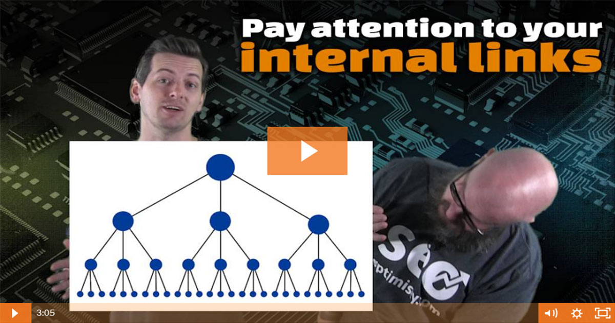 Pay attention to your internal link structure