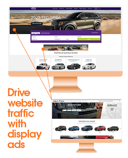 Kia DealerOn Digital Program Display Ads