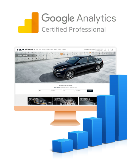 Kia DealerOn Digital Program Google Analytics
