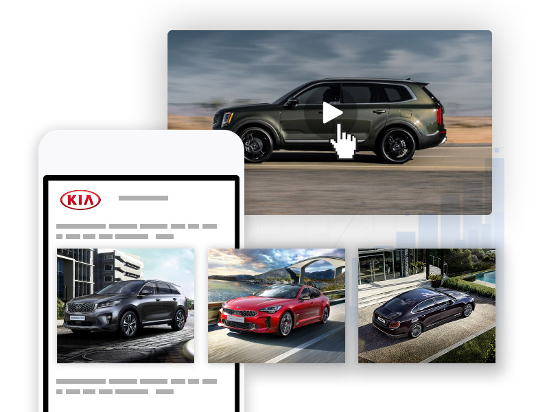 Image depicting Kia video and social ads