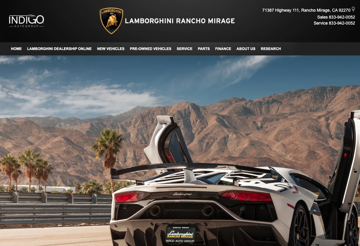 Lamborghini Rancho Mirage