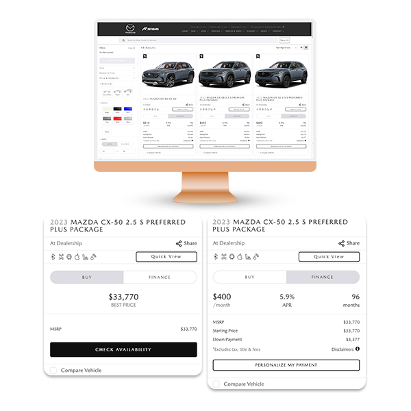 PriceStak For Mazda Dealers