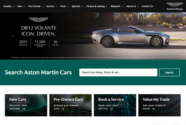 Aston Martin Rancho Mirage