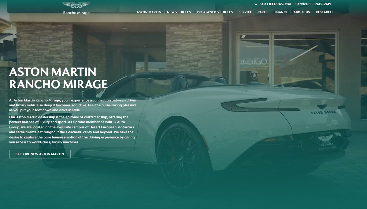 Aston Martin Rancho Mirage