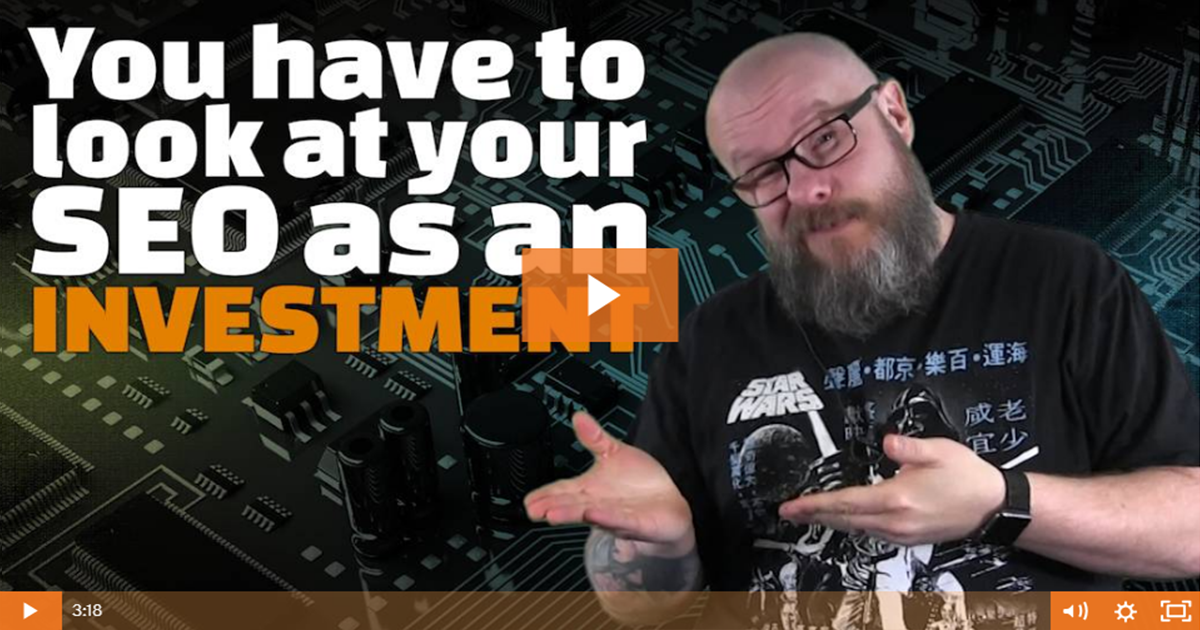 SEO is an investment… Don’t give up too soon!