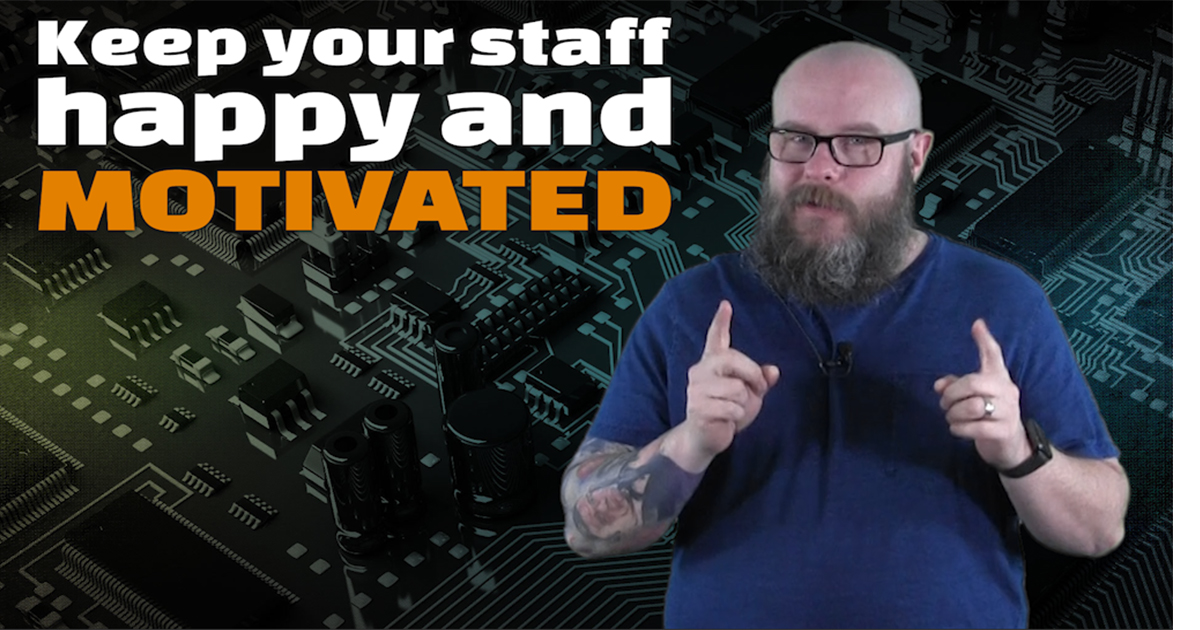 It’s important to keep your team motivated and happy
