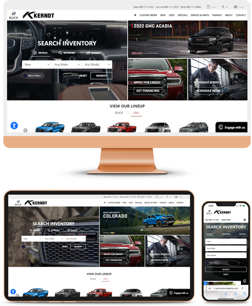 Cosmos Dealership Website Platform